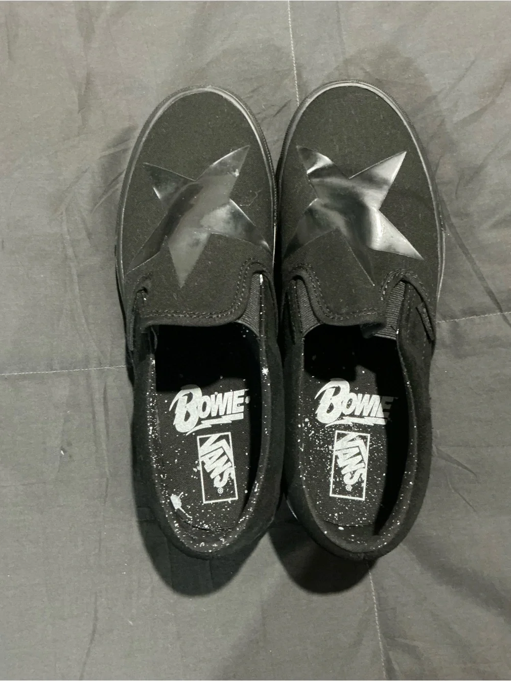 VANS x David Bowie Limited Edition Blackstar Slip-ons